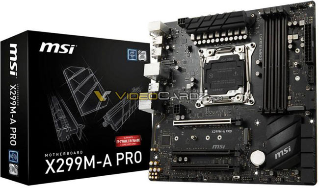 msi x299m a pro vdcz