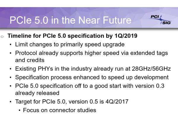 pci sig pcie5
