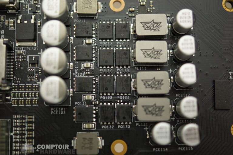 Asus RX 560 Strix Gaming étage d'alimentation