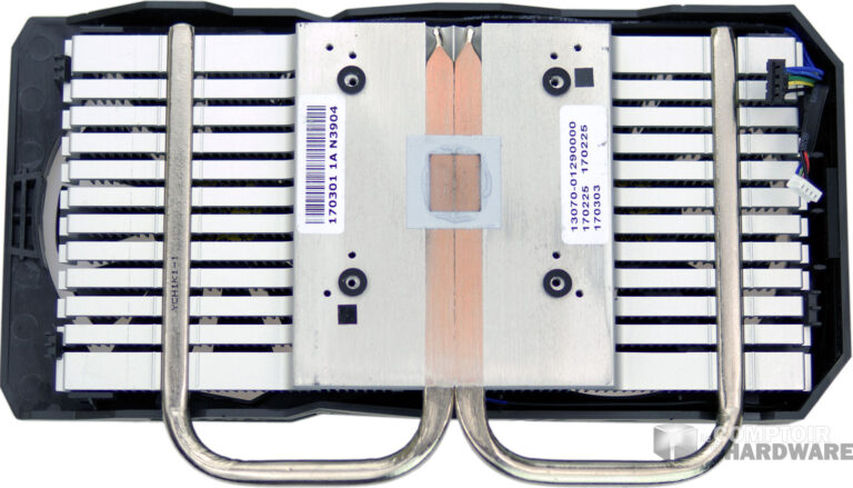 Asus RX 560 Strix Gaming radiateur