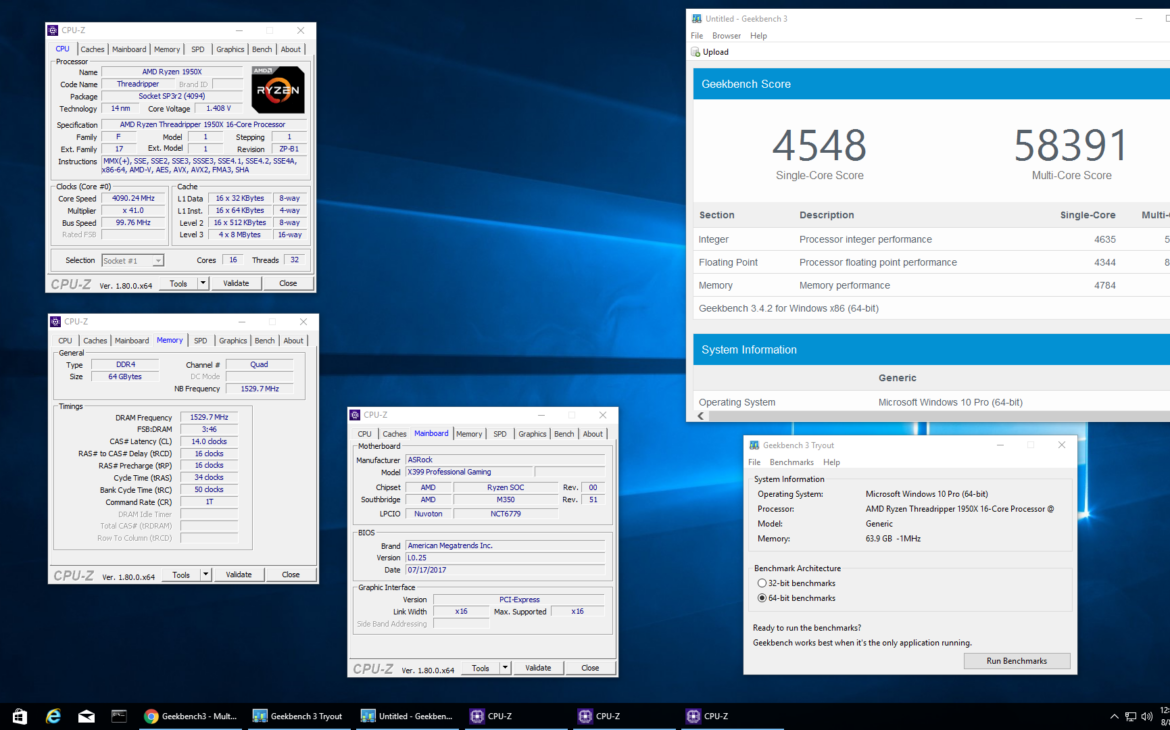 ryzen threadripper 1950x 4 1 ghz t