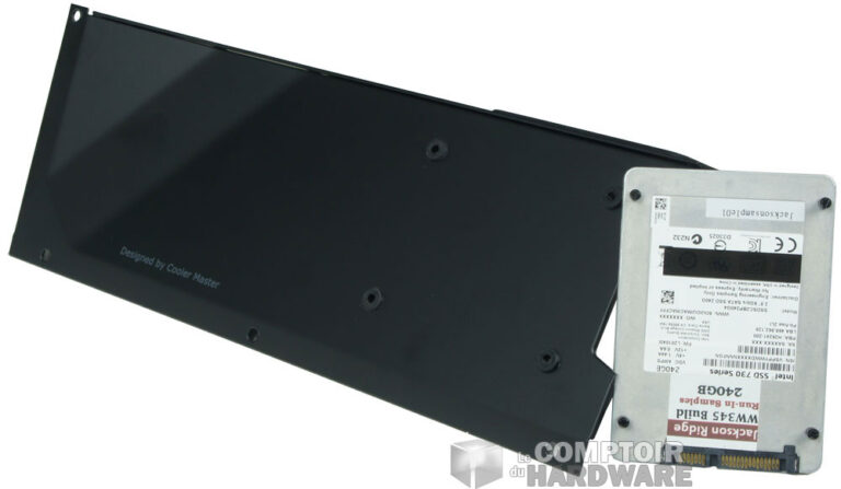 Le support SSD avant