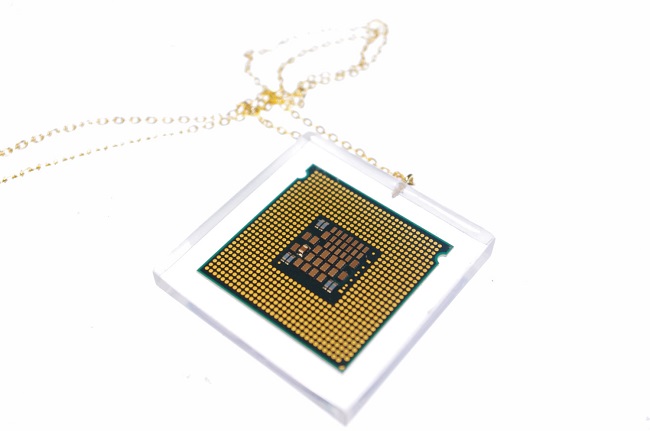 intel cpu necklace