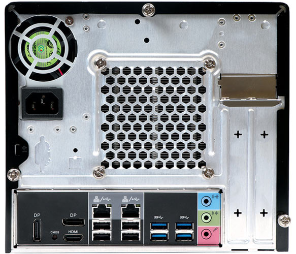 shuttle sz270r8 arriere