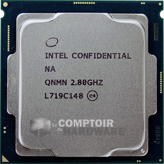 Core i5-8400 face avant