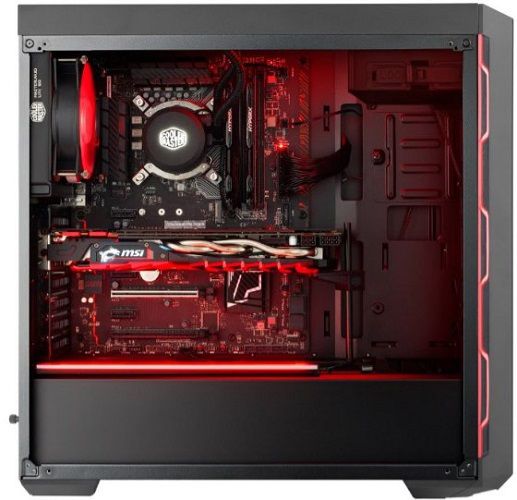 coolermaster masterbox mb600l side