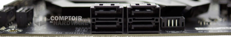Gigabyte Z370 Aorus Extreme Gaming : connecteurs SATA