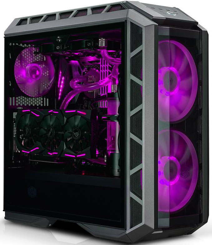 Le Cooler Master H500P plein à ras bord
