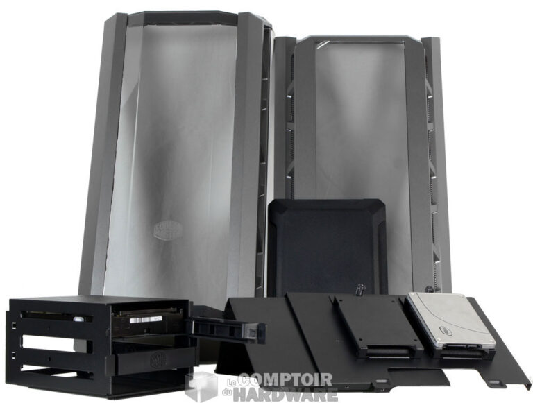 Capots, façade, top, et supports de stockage