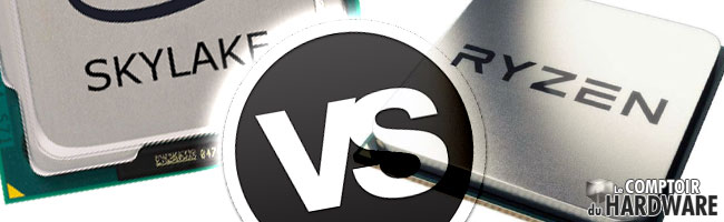 review skylake vs ryzen gaming at same frequencies