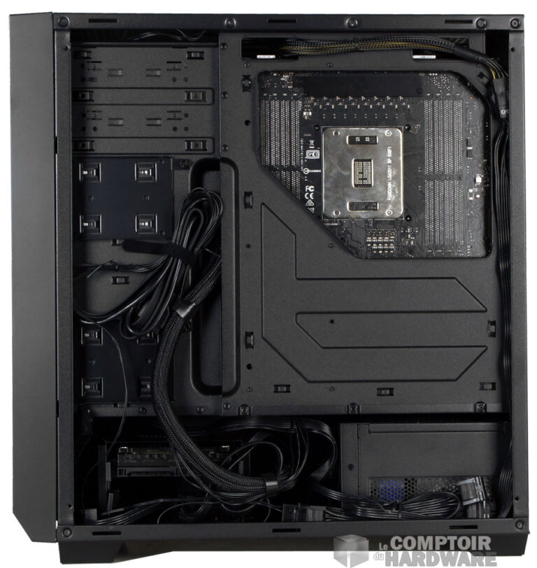 L'arrière du plateau