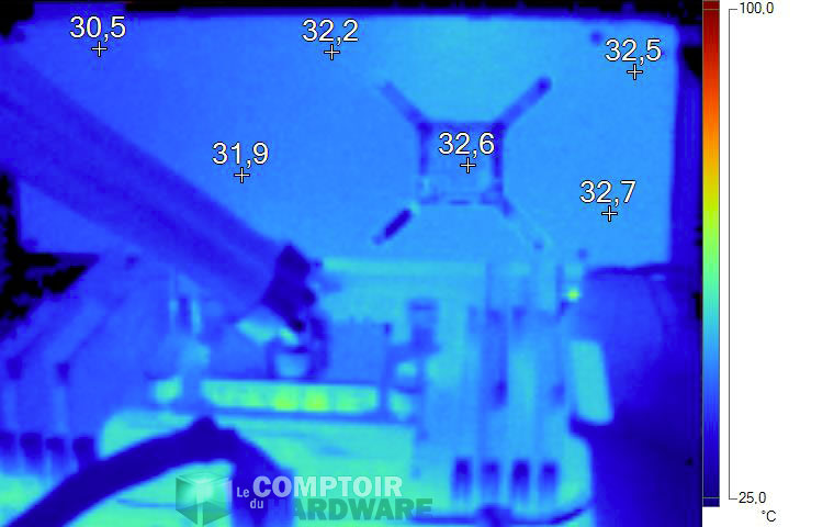 Image thermique RX VEGA56 au repos