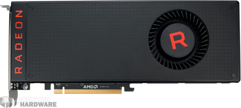 RADEON RX VEGA56 : face avant