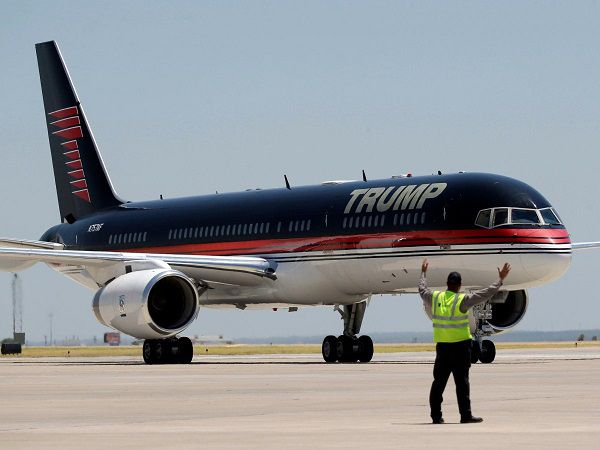 boeing 757 trump haha