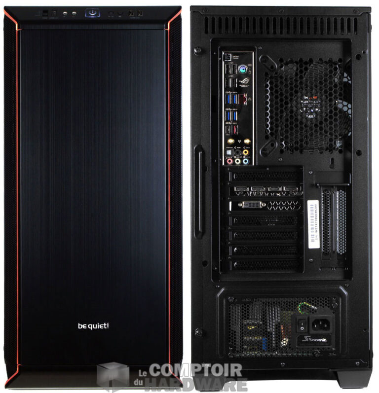 Avant et arrière en un seul coup d'oeil