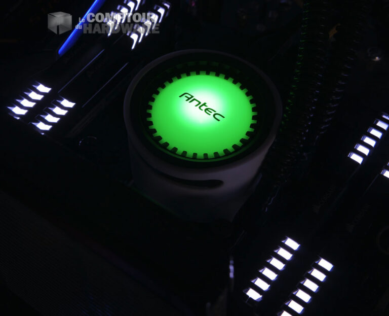 Si vous avez suivi, nous sommes à moins de 40°C en charge