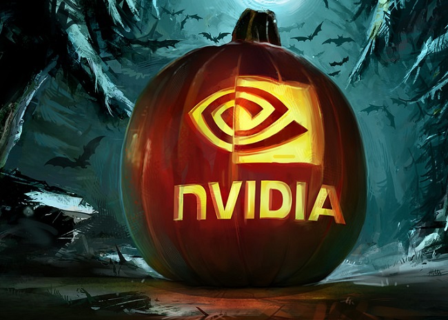nvidia halloween citrouille