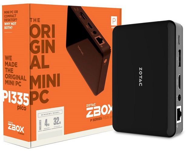 Zotac IP335 et son carton