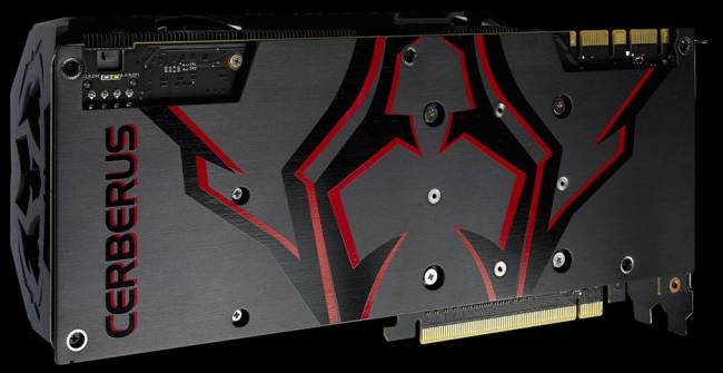 asus gtx1070 ti cerberus arriere