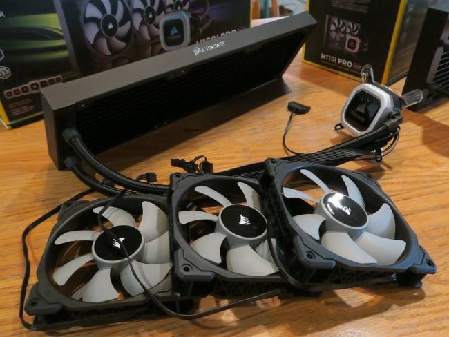 corsair h150i pro hermitage