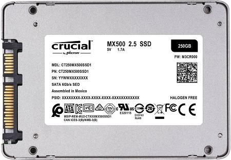 crucial mx 500 recto