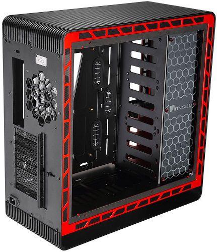 jonsbo umx5 black backview