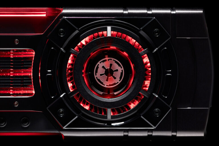 La turbine rétroéclairée