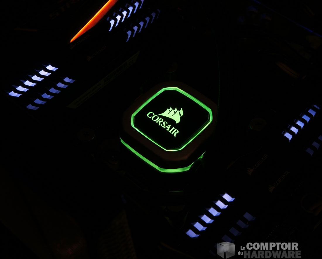 Notre modèle en mode Température. Là, tout va bien