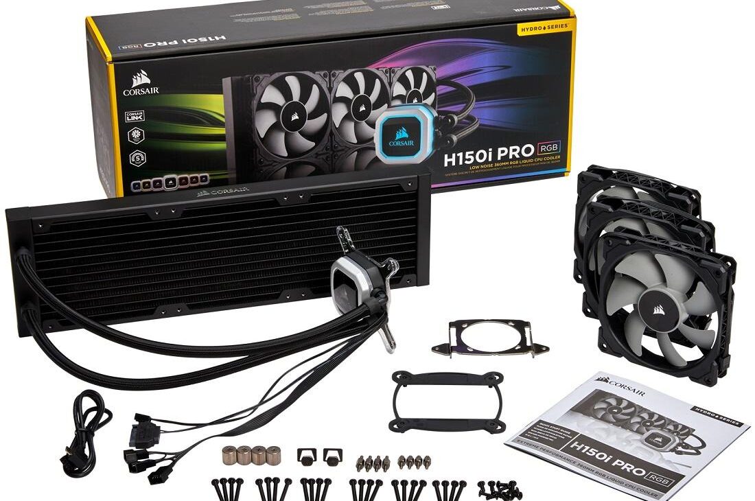 Le H150i PRO et tout son matos