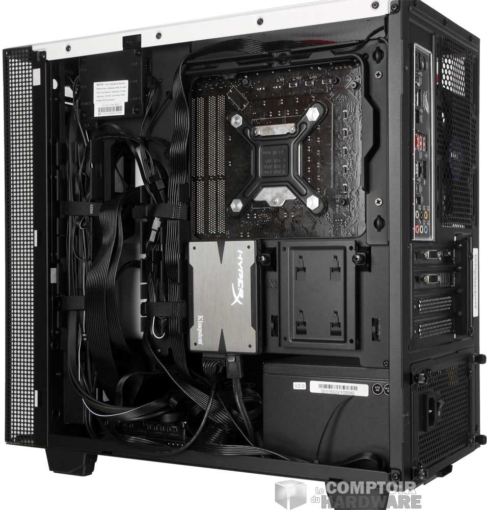 Stockage et agencement du H400i