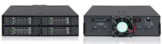 icy dock mb607sp b front rear