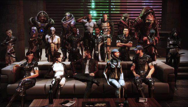 mass effect 3 citadel dlc photo de groupe