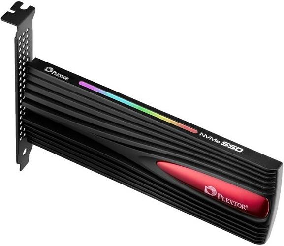 plextor mp9e ssd nvme rgb