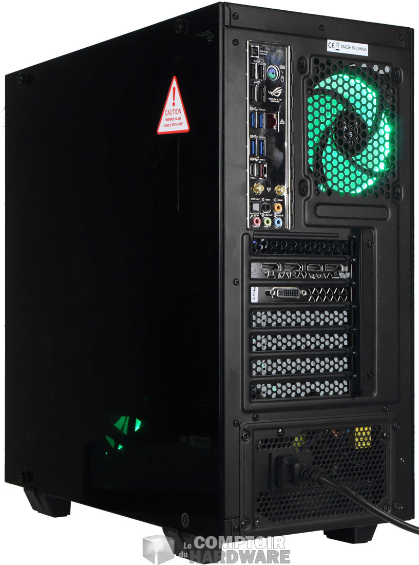 Vu arrière du CMT510 de chez FSP