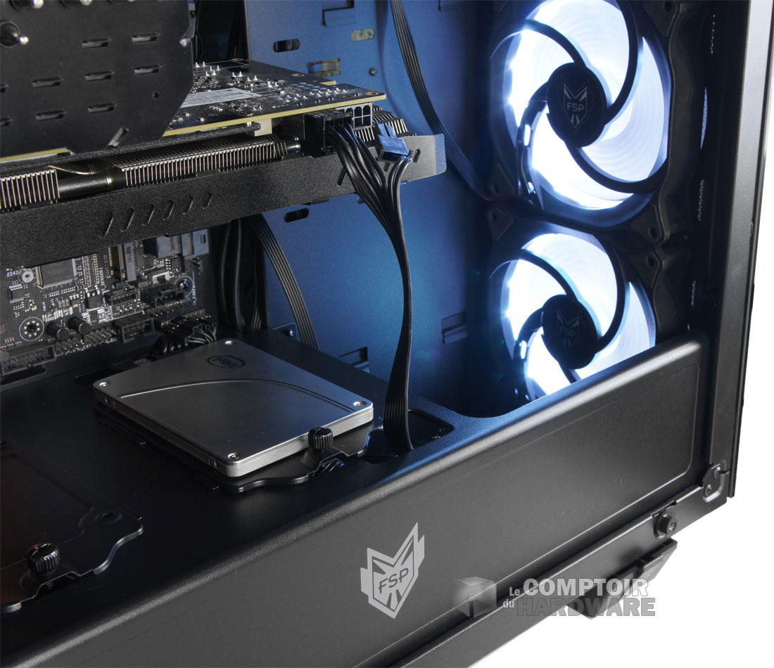 De la place pour du gros radiateur dans le CMT510