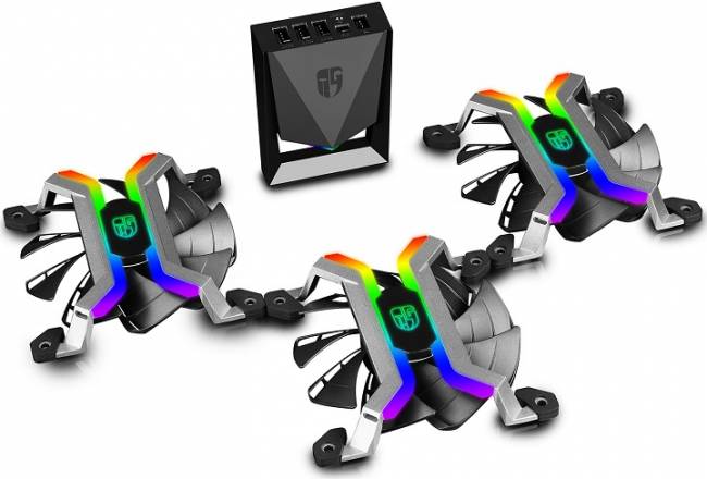 deepcool mf 120 triple pack