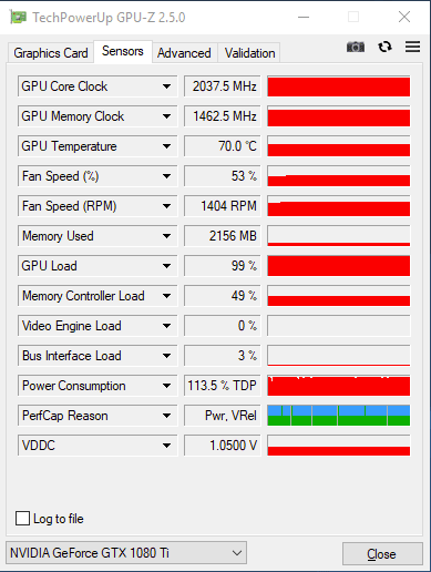 MSI GTX 1080 Ti Gaming X Trio overclockée