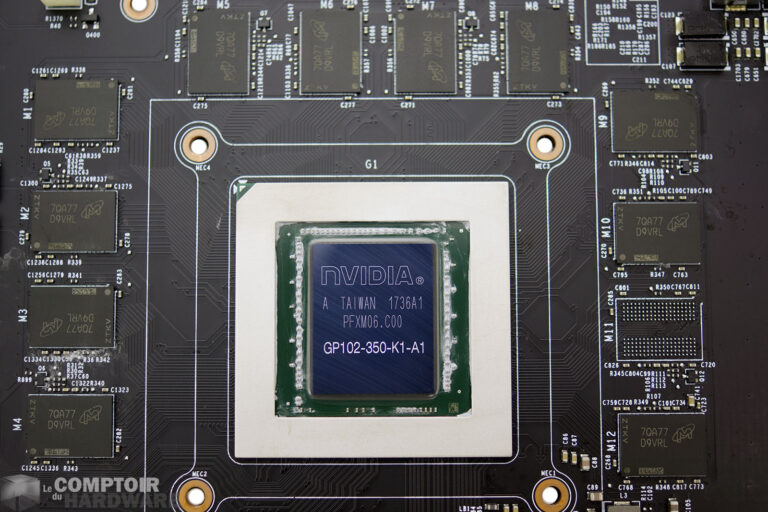 MSI GTX 1080 Ti Gaming X Trio : le GP102 et la GDDR5X