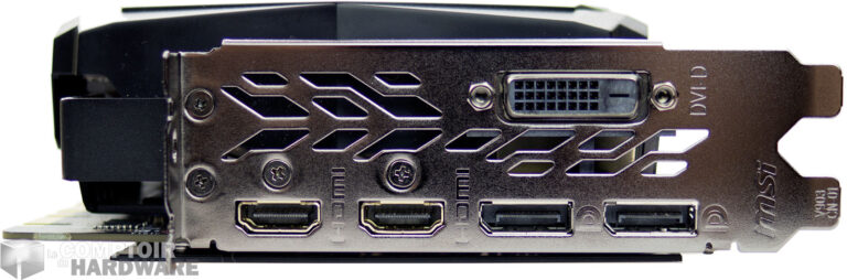 MSI GTX 1080 Ti Gaming X Trio : connecteurs vidéo