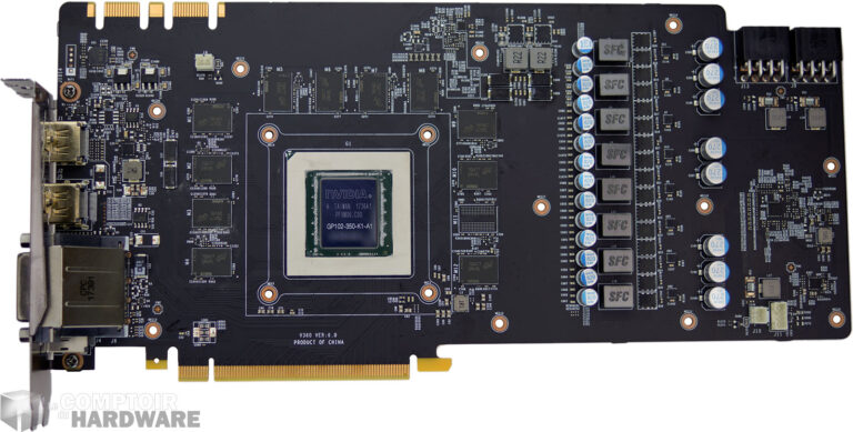 MSI GTX 1080 Ti Gaming X Trio : le PCB