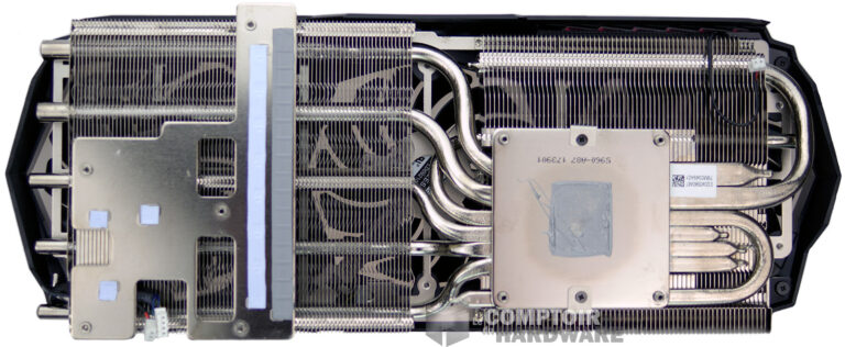 MSI GTX 1080 Ti Gaming X Trio : radiateur