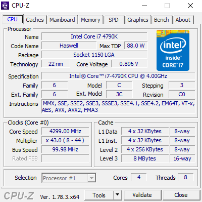 cpu z 4790k