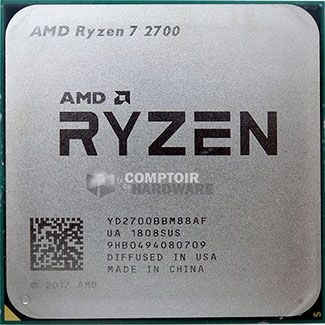 Ryzen 7 2700 recto
