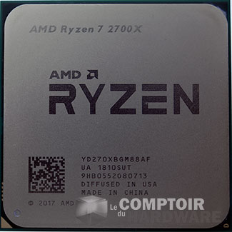 Ryzen 7 2700X recto