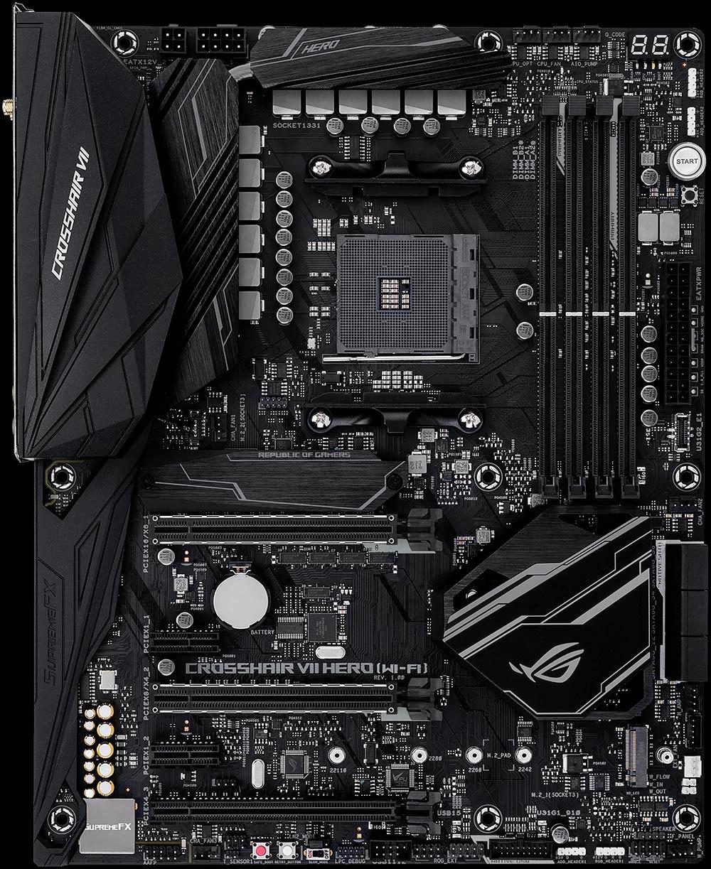 asus crossair hero vii t