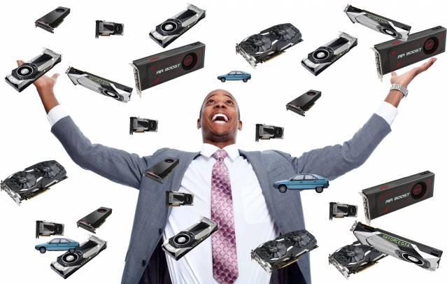 homme heureux pluie carte graphique