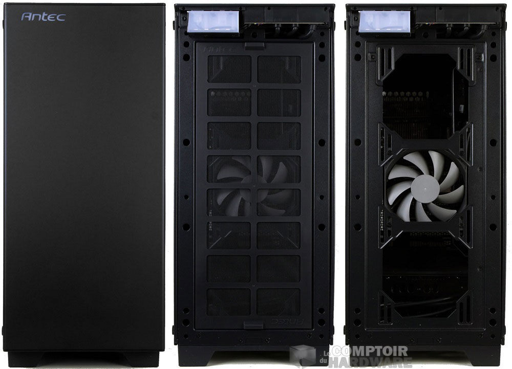 La façade du P110 Silent. Filtrée SVP !