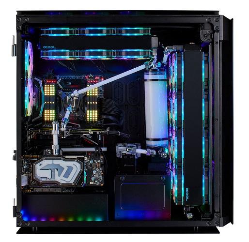 corsair obsidian 1000d interieur configure