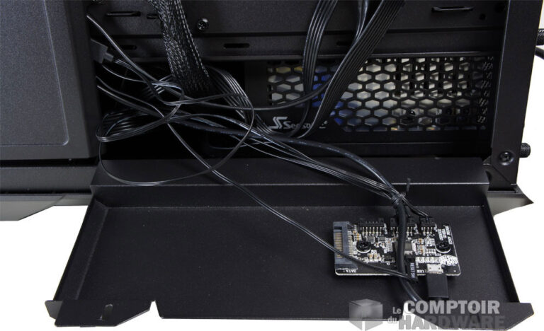 La position du contrôleur aRGB