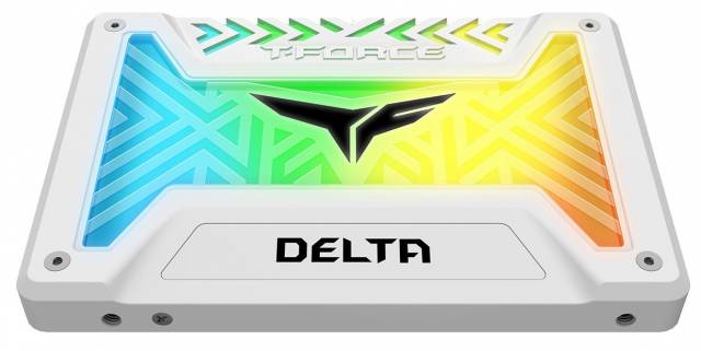 teamgroup tforce delta ssd rgb white